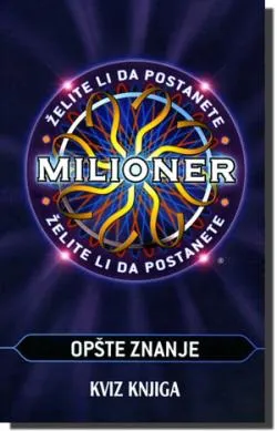 želite li da postanete milioner kviz knjiga 