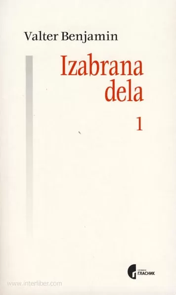 izabrana dela i valter benjamin