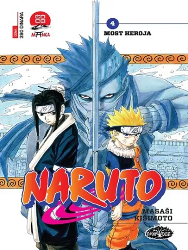 naruto 4 most heroja masaši kišimoto