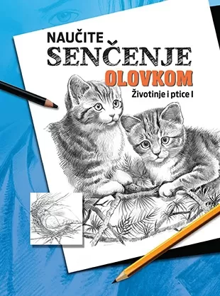 naučite senčenje olovkom životinje i ptice i 