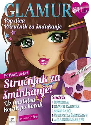 pop diva priručnik za šminkanje glamur stil lisa rigan