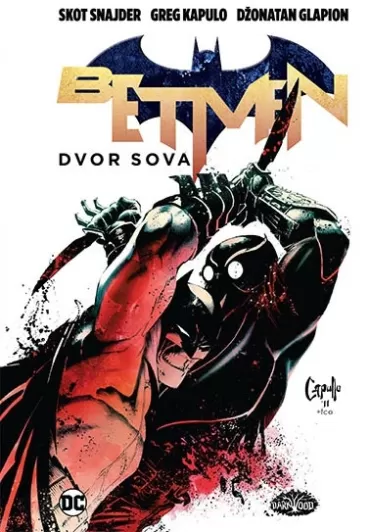 betmen dvor sova tvrd povez skot snajder greg kapulo džonatan glapion