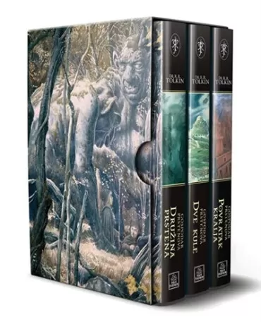 komplet gospodar prstenova (tvrd povez, besplatna dostava poklon knjiga) dž r r tolkin