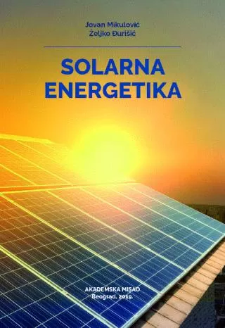 solarna energetika željko r đurišić jovan mikulović