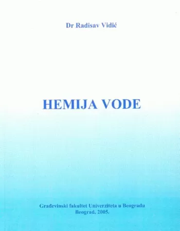 hemija vode radisav vidić