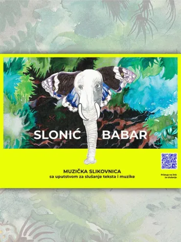 slonić babar muzička slikovnica žan de brunhof